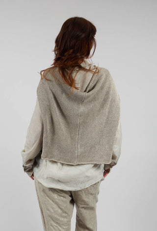 Open Knit Jumper in Dust