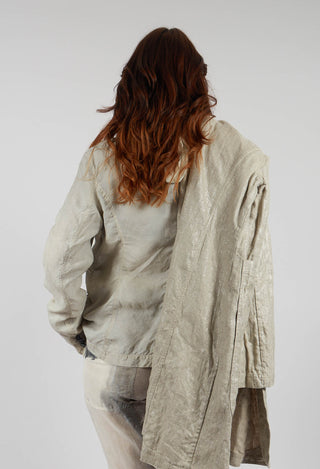Slim Fit Jacket in Moon Pigment