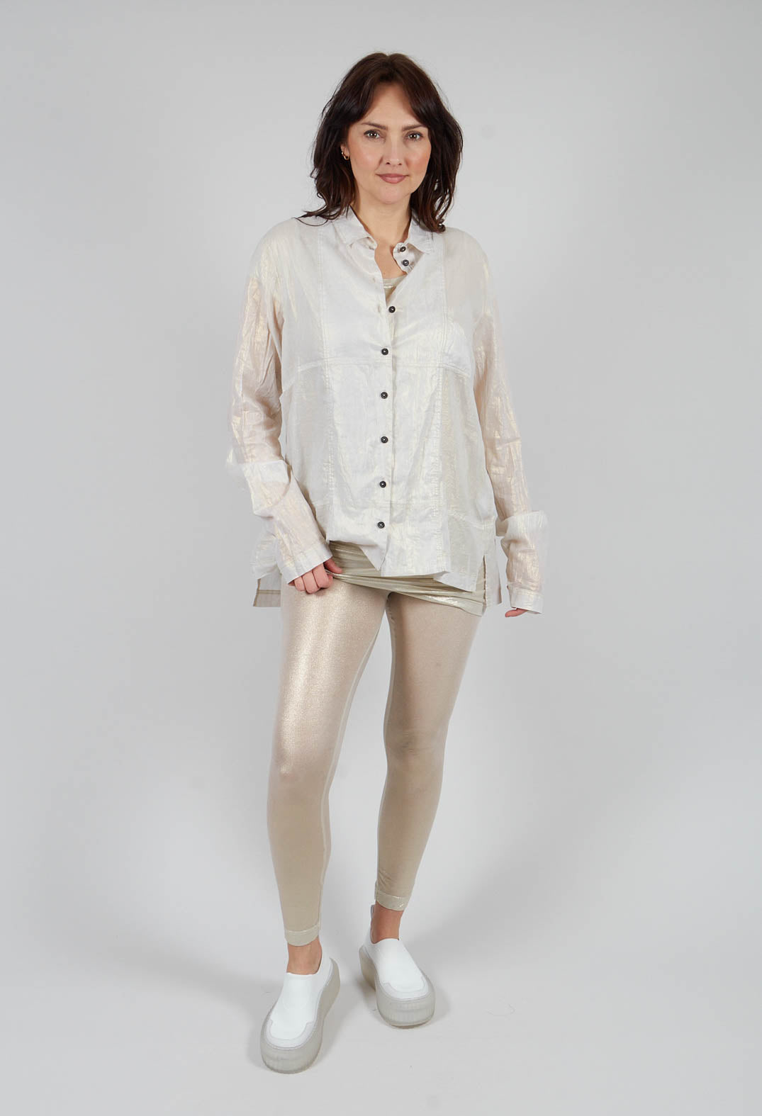 Sheer Leggings in Galaxy Sparkle