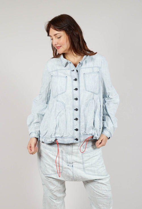Lightweight Utility Jacket in Bleachwash