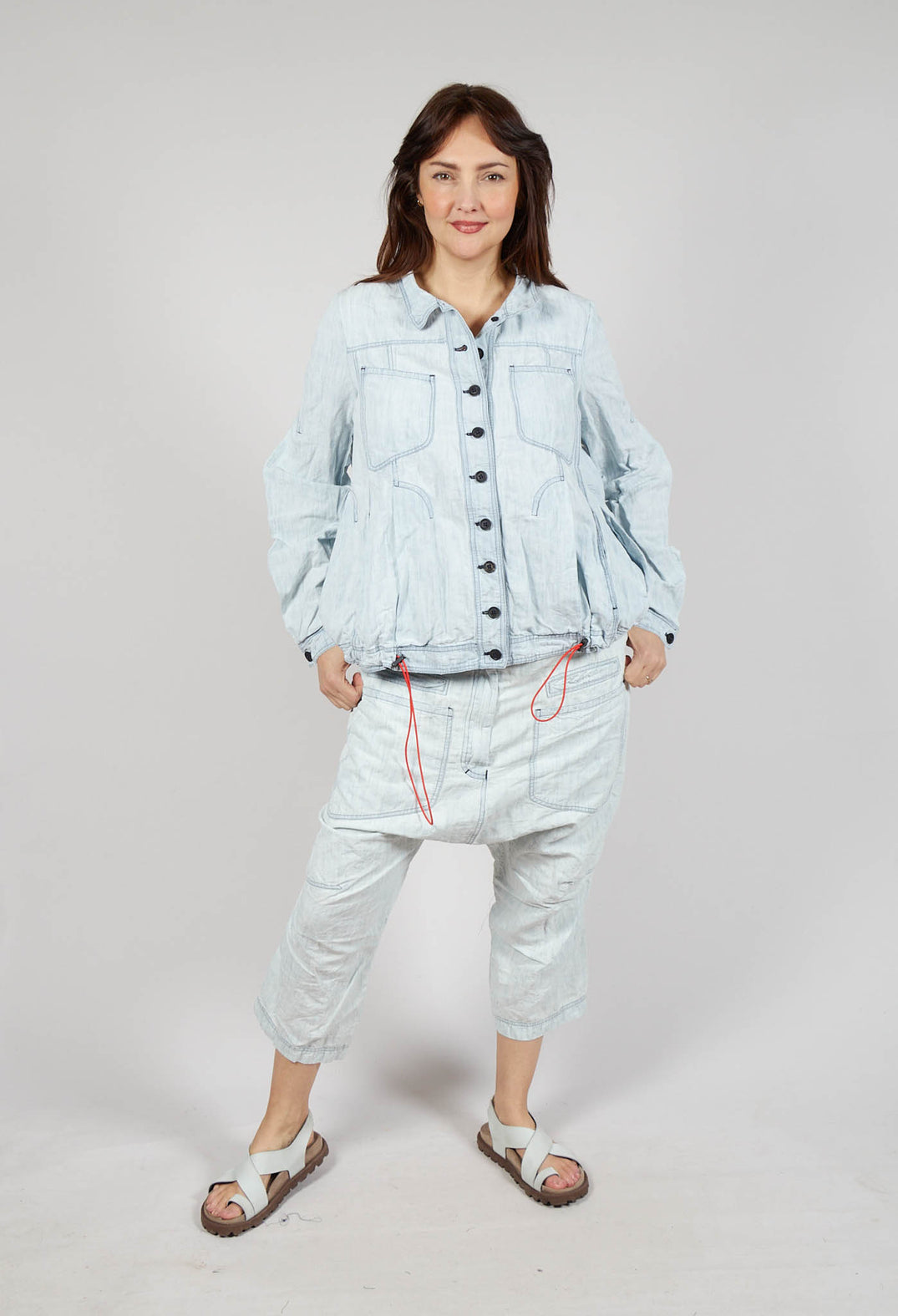 Lightweight Utility Jacket in Bleachwash