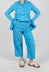 Cropped Straight Leg Trousers in Malibu