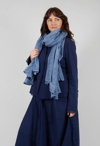 Lightweight Scarf in Navy Cloud