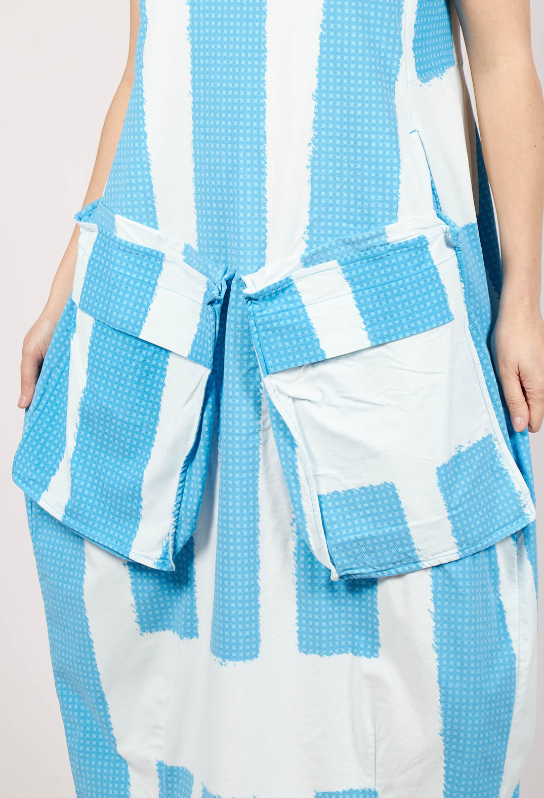Tulip Dress with Feature Pockets in Malibu Print