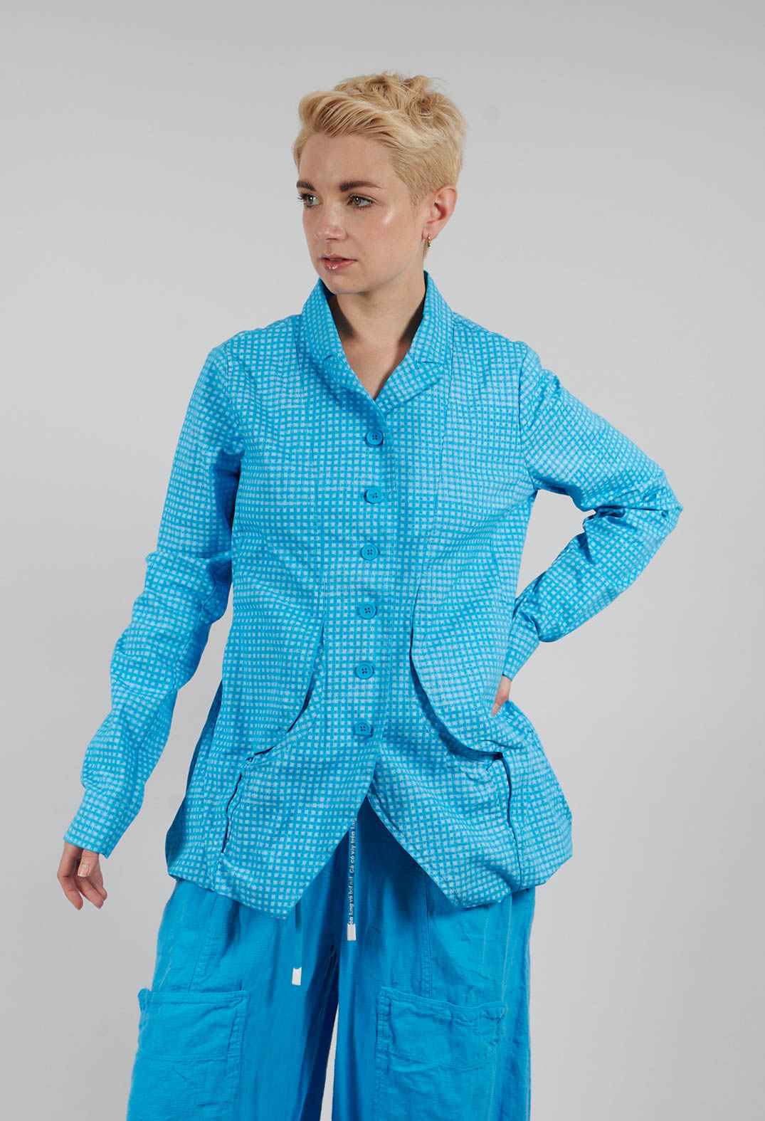 Tailored Jacket in Malibu Print
