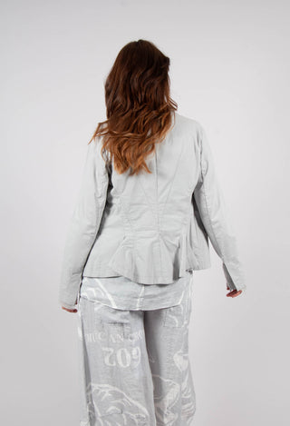 Button Through Jacket in Grey