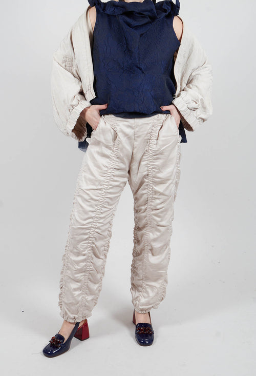 Oishi Trousers in Cream