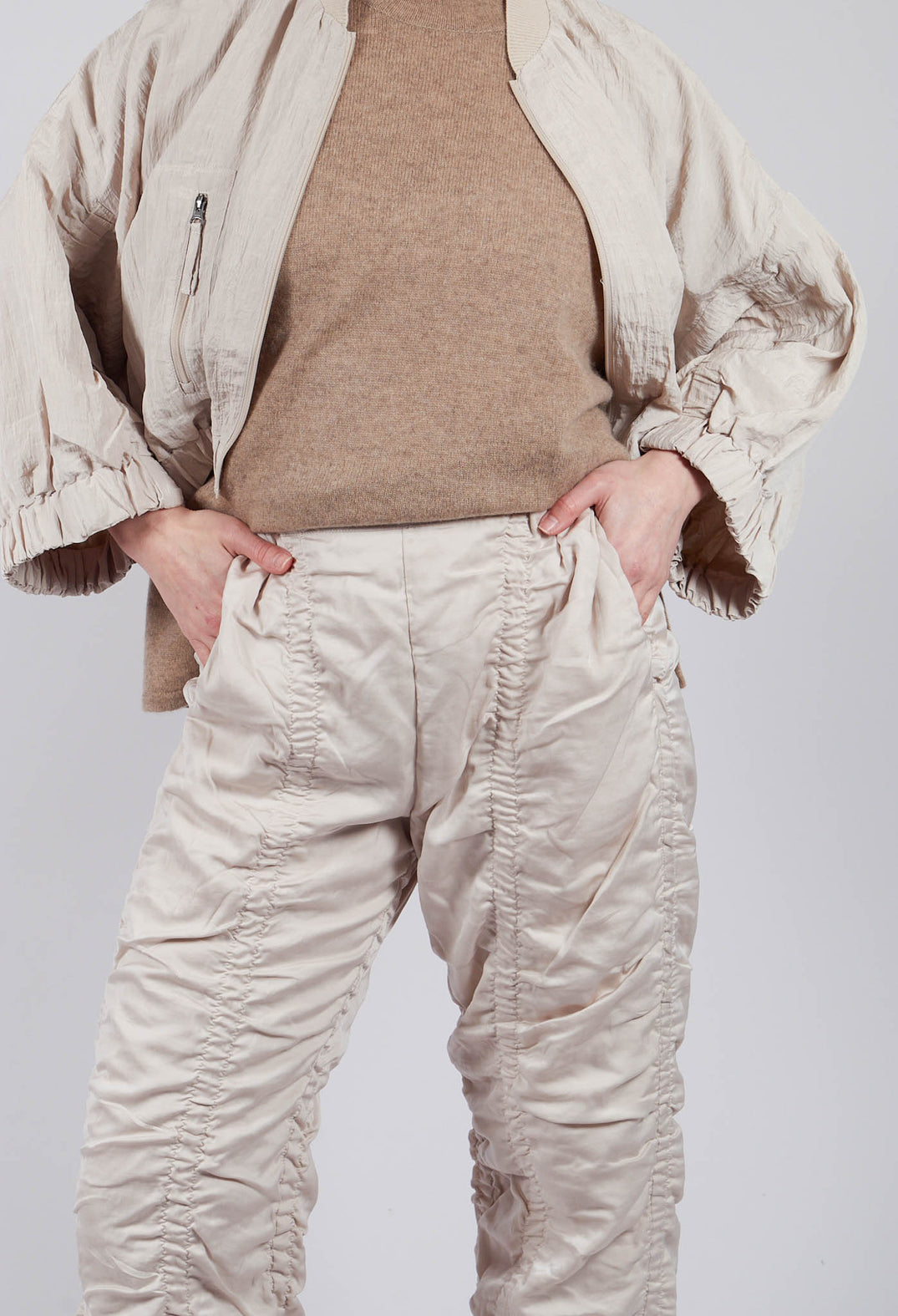 Oishi Trousers in Cream