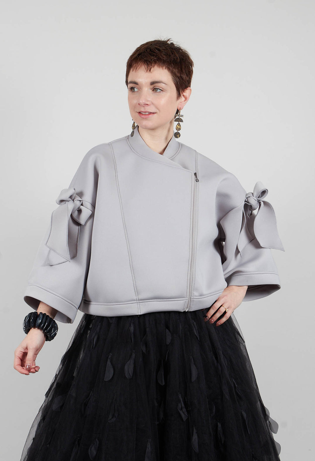 Scuba Jacket in Grey