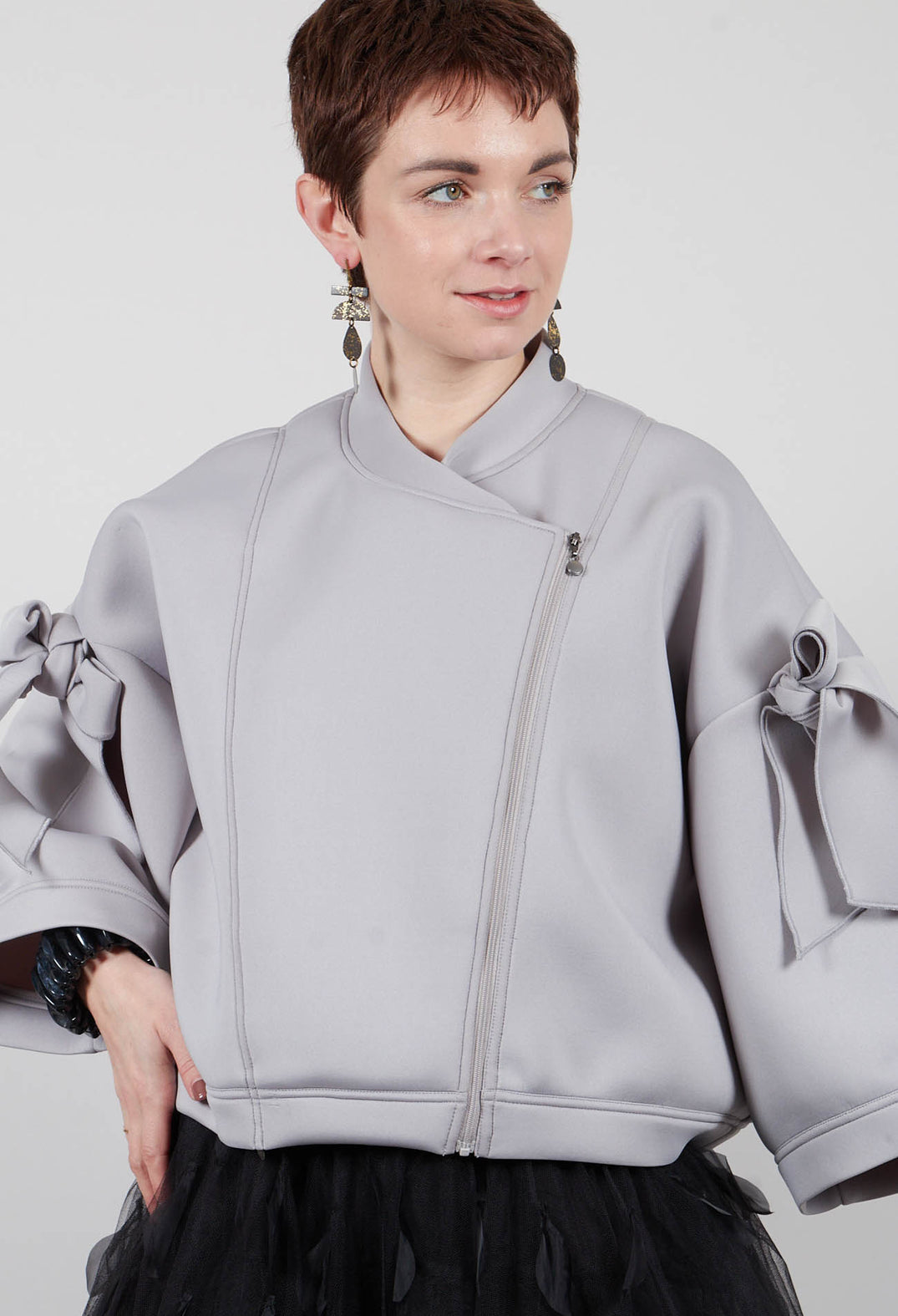 Scuba Jacket in Grey