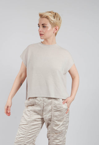 Cloud Cashmere Blouse in Grey