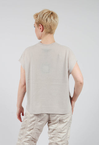 Cloud Cashmere Blouse in Grey