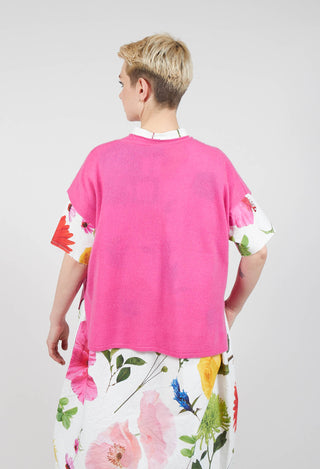 Cloud Cashmere Blouse in Pink