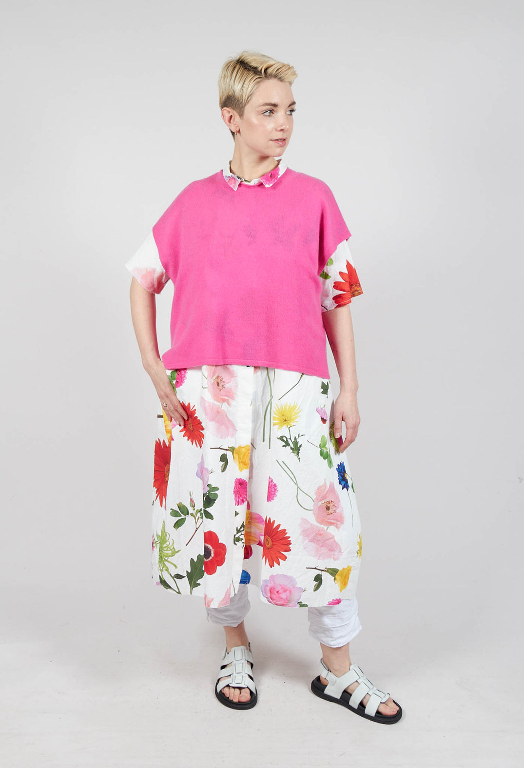 Deborah Printed Dress in Flowers