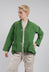 Fukkura Poplin Jacket in Green