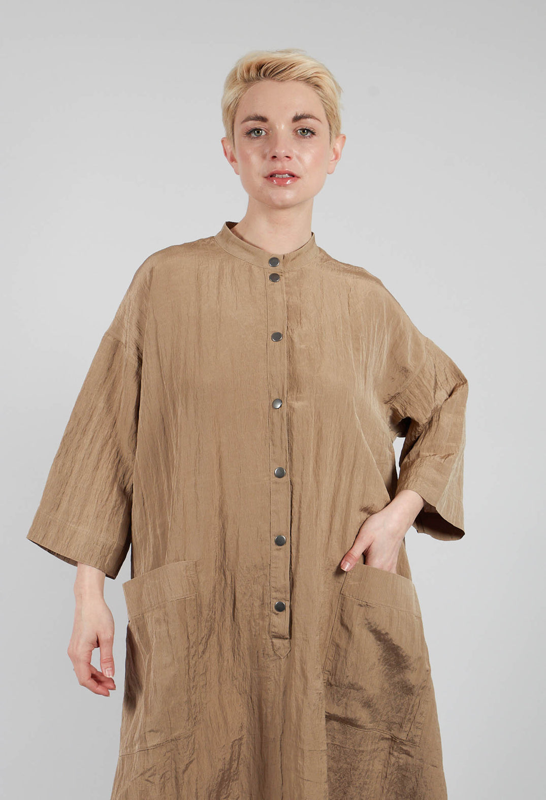 Hannoki Dress in Camel