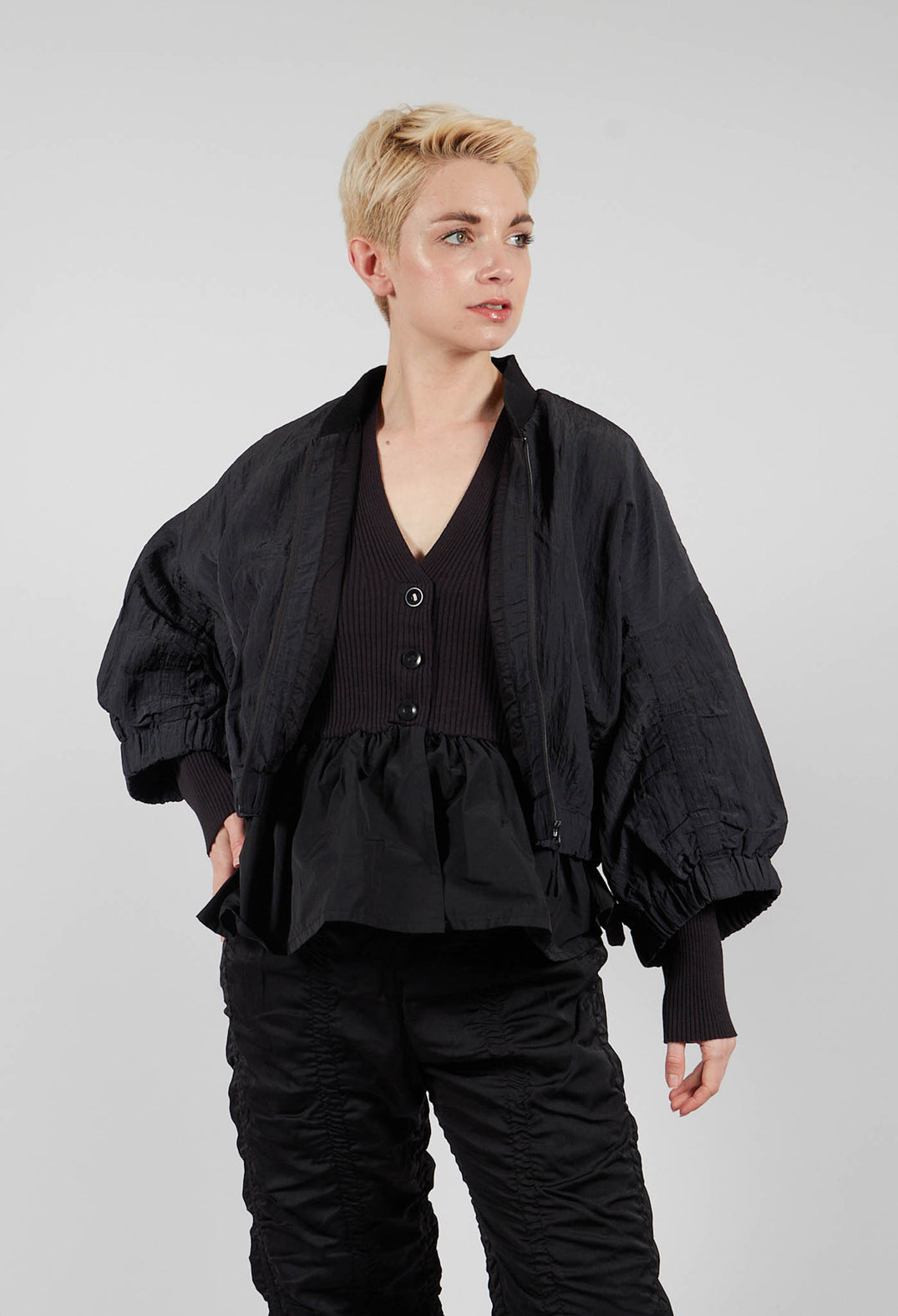 Hannoki Jacket in Black