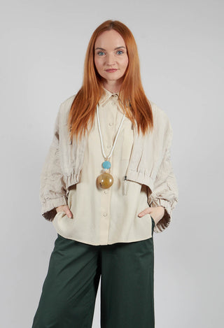 Hannoki Jacket in Cream