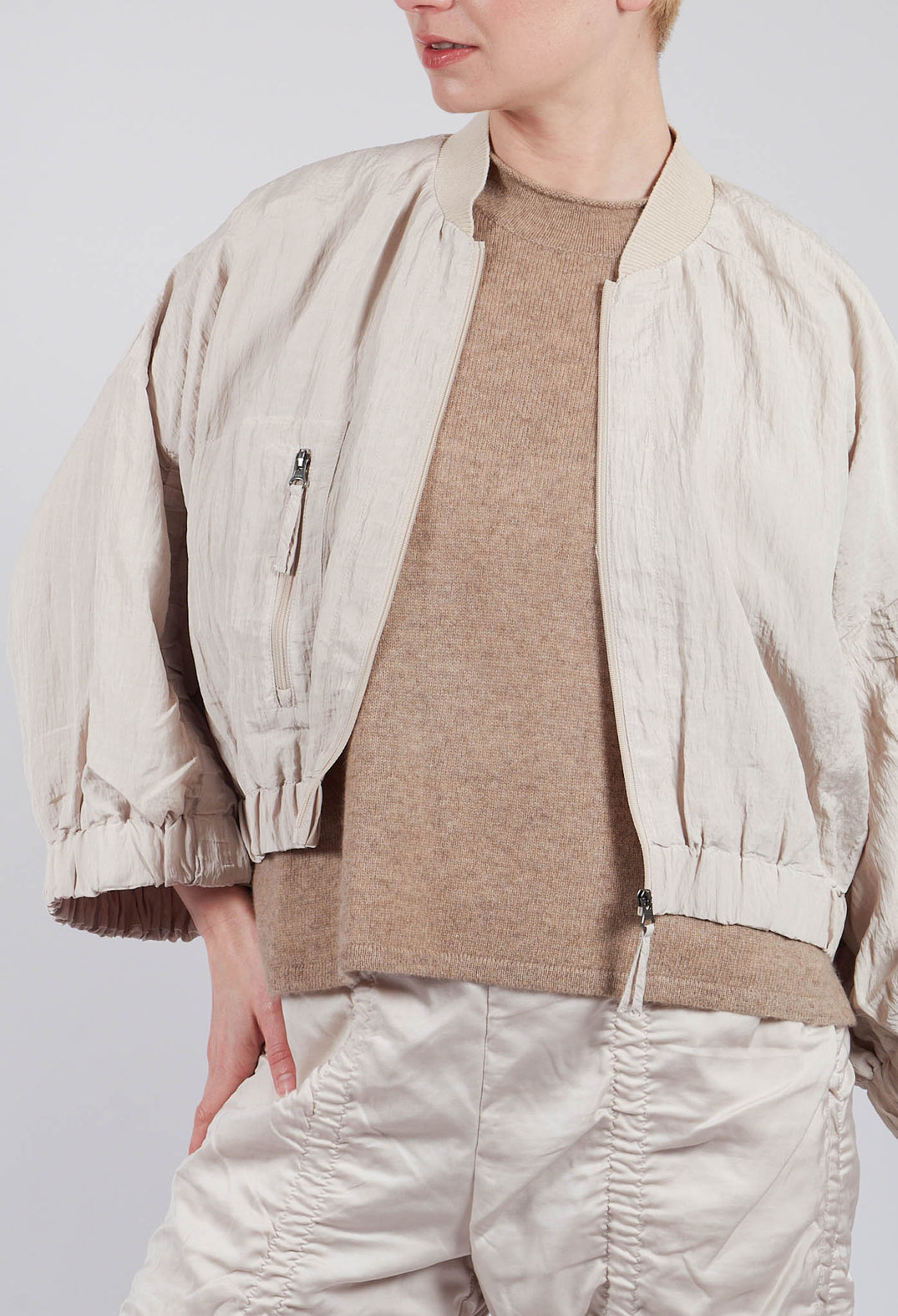 Hannoki Jacket in Cream