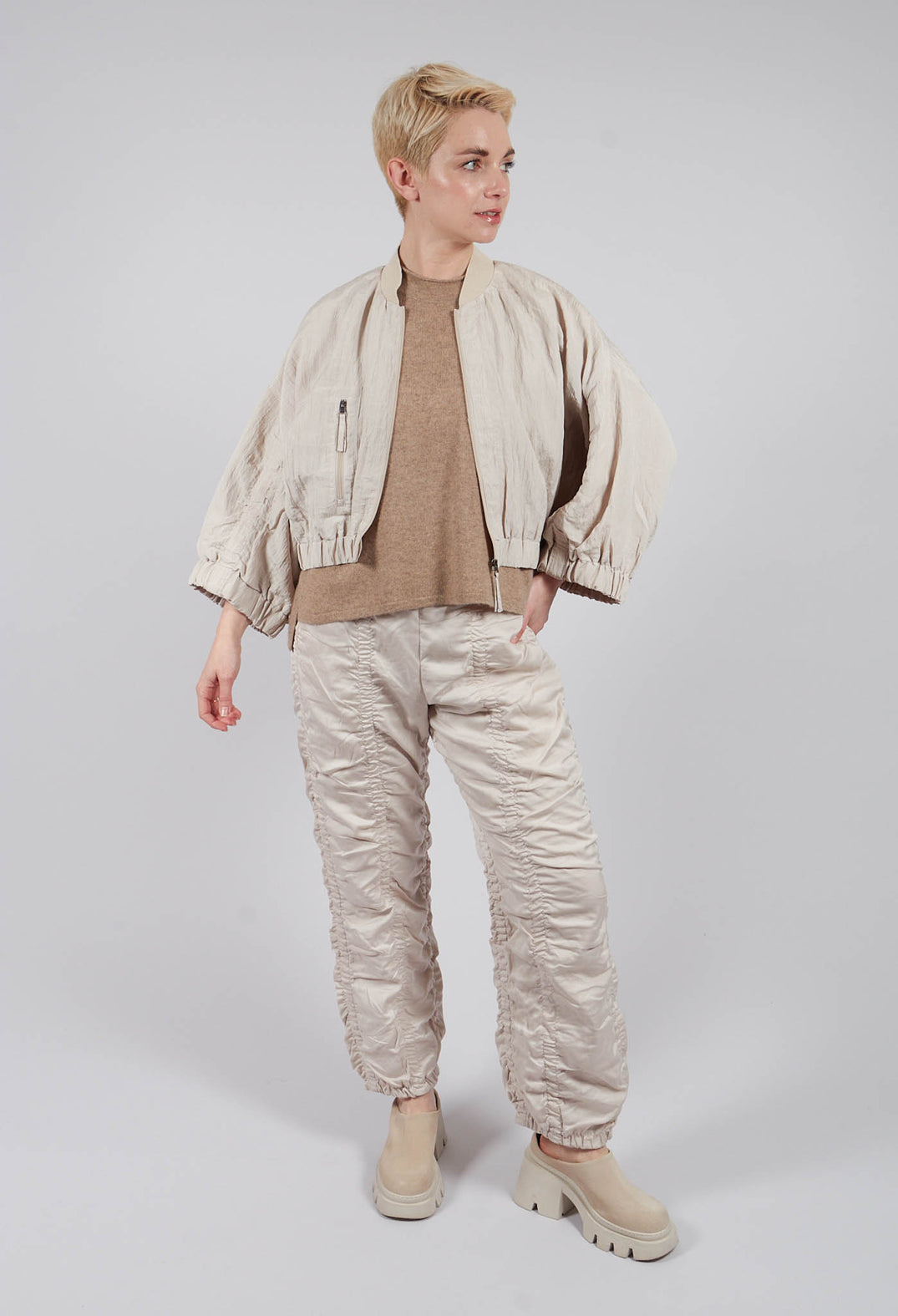 Hannoki Jacket in Cream
