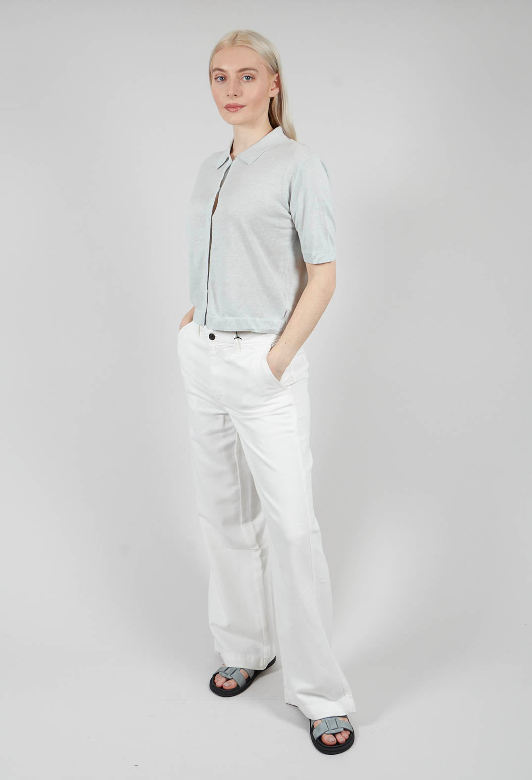 Vallsaff Trousers in White