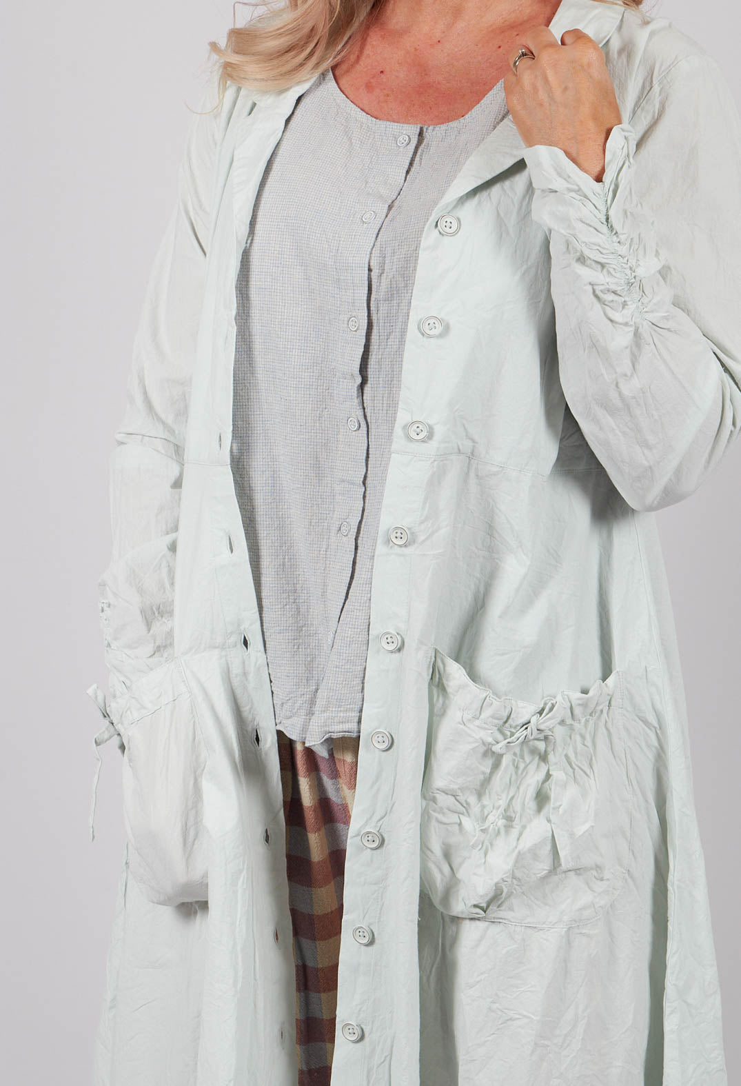 Gittel Dress in Soft Jade