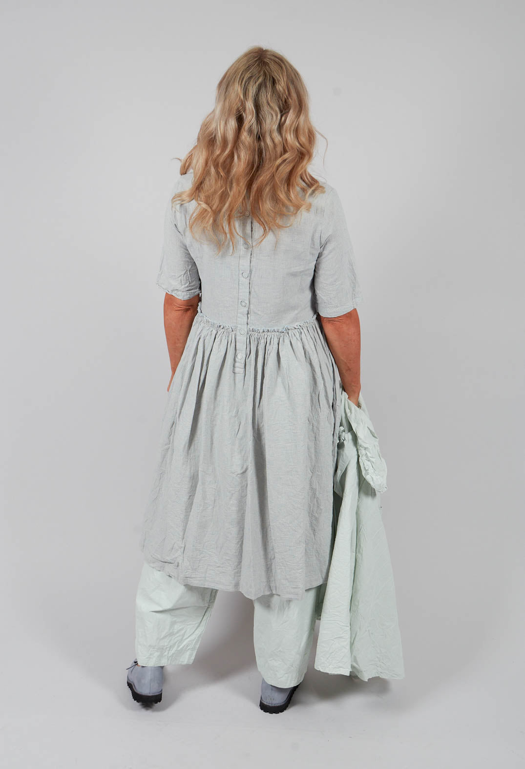 Kjella Dress in Small Checked