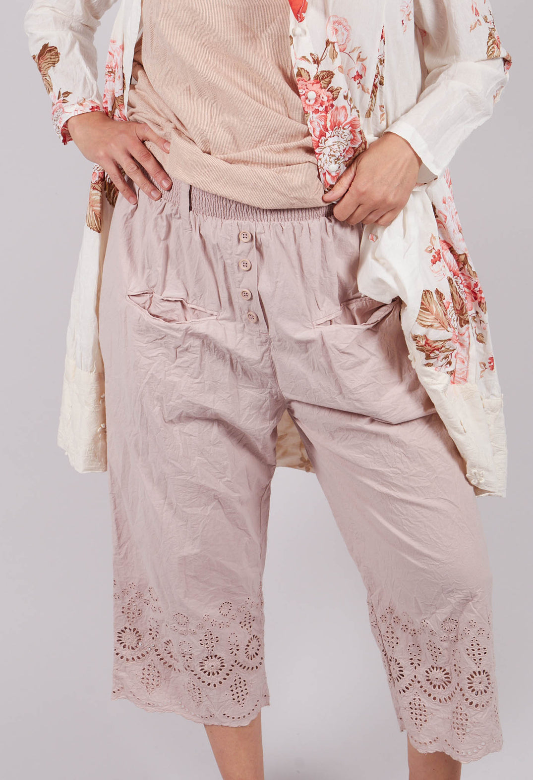 Kim Trousers in Pale mauve