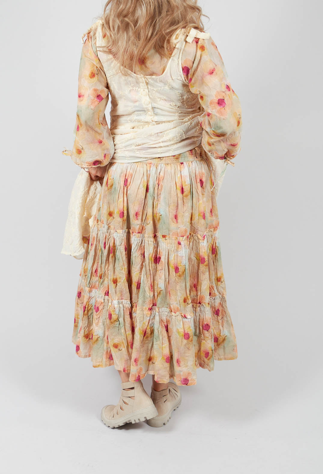 Gudrun Skirt in Flower Voile