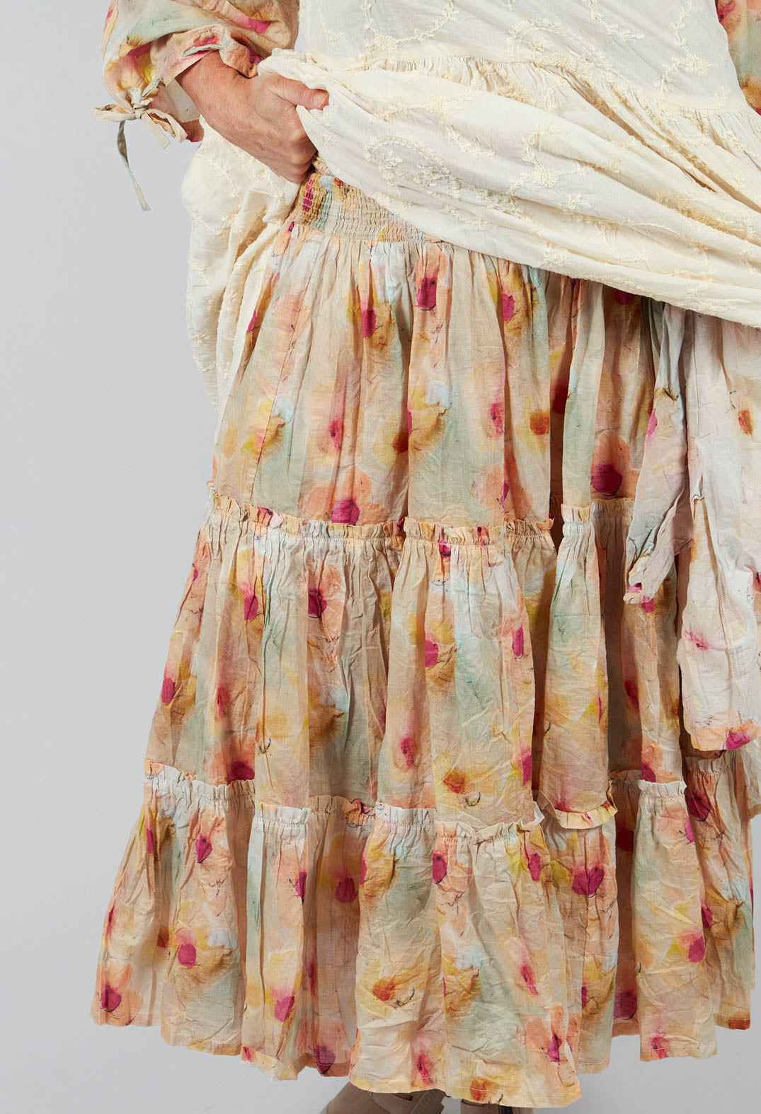 Gudrun Skirt in Flower Voile
