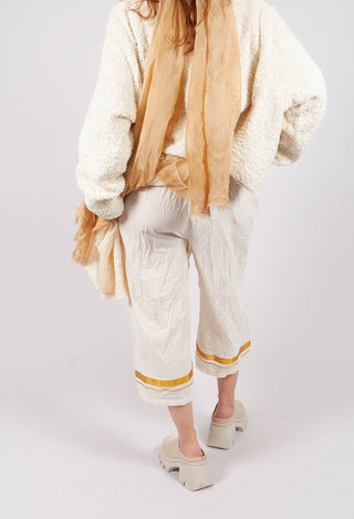 Henny Gold Stripe Trousers in Gold Stripe