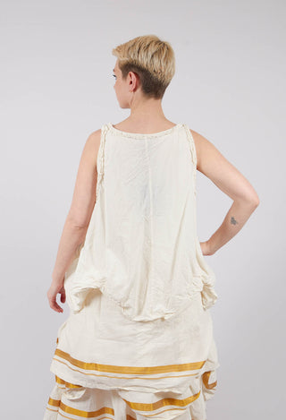 Dorthy Tunic in Gold Stripe