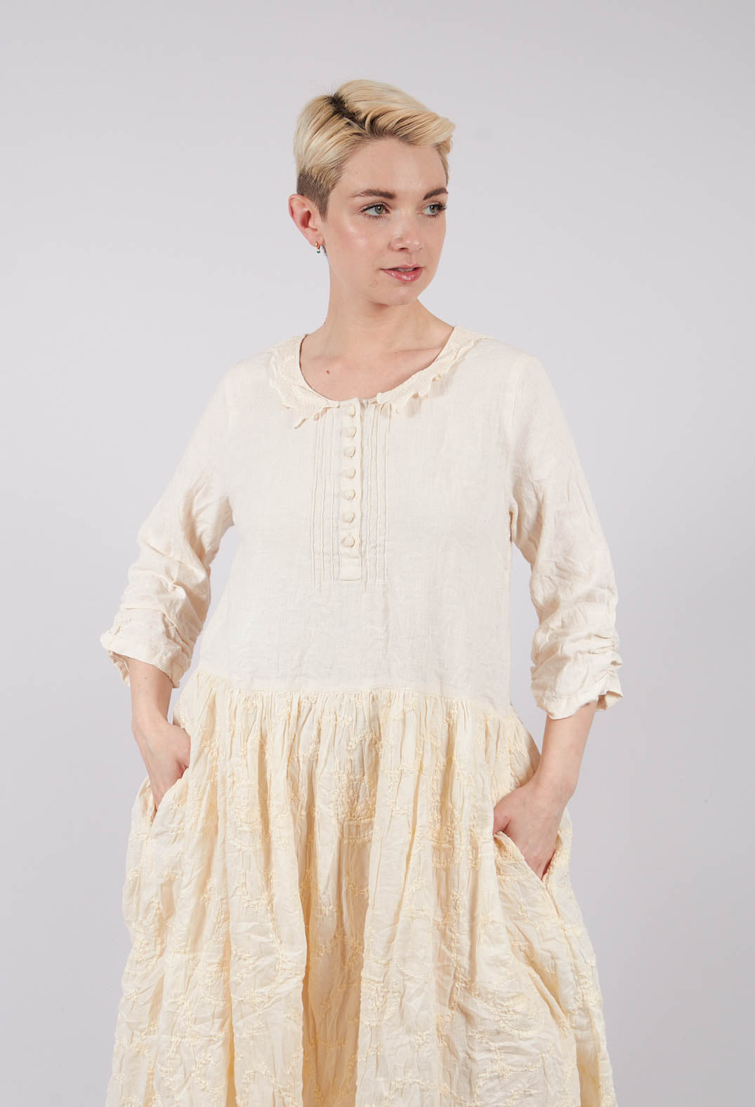 Josefina Dress in Cream