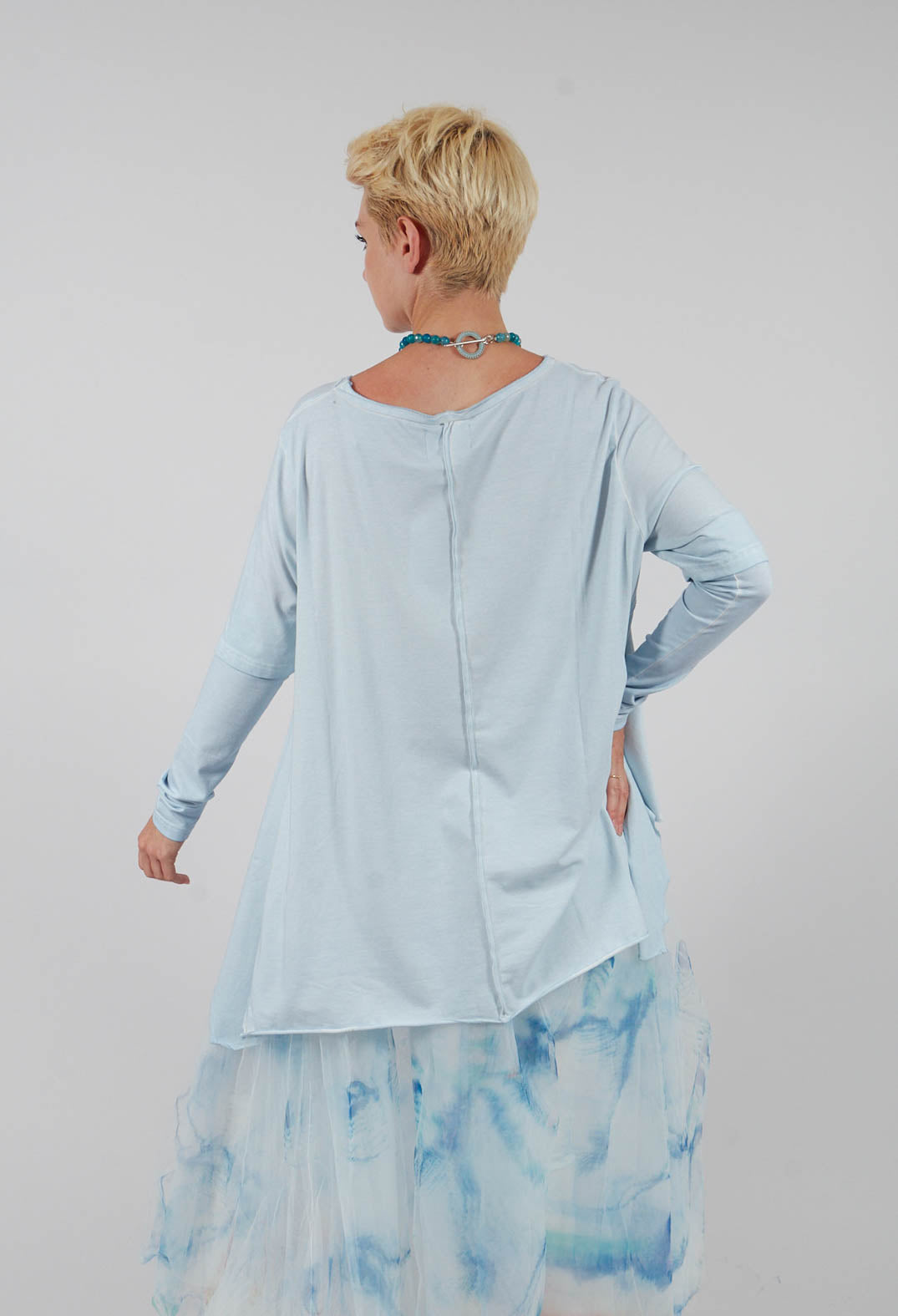 Big T-Shirt in Light Blue