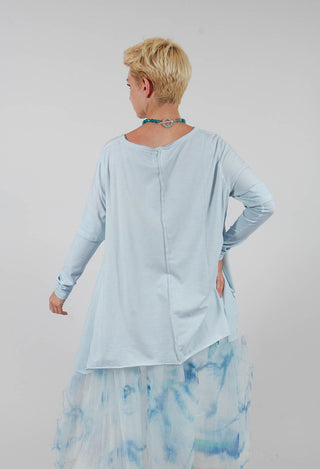 Big T-Shirt in Light Blue