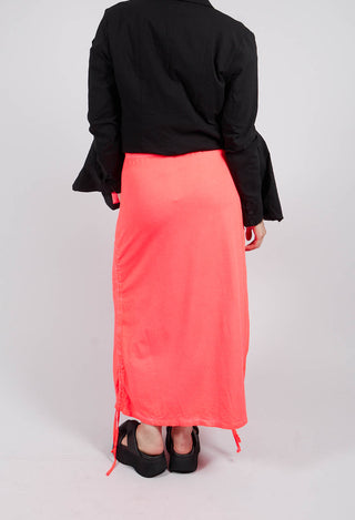 Three Pen Skirt in Coral