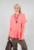 Voile Shirt in Coral