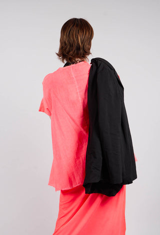Voile Shirt in Coral