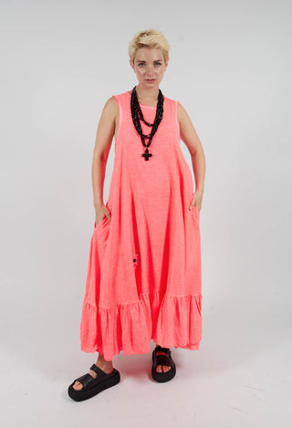 Voile Tutu Dress in Coral