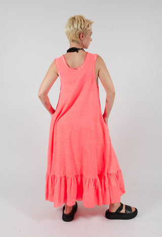 Voile Tutu Dress in Coral
