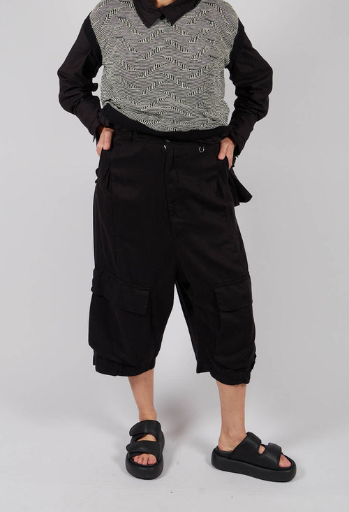 Big Pocket Trousers in Black