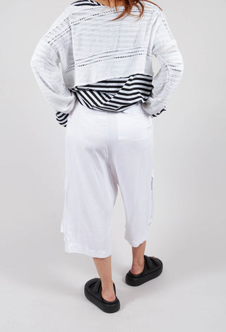 Big Pocket Trousers in White