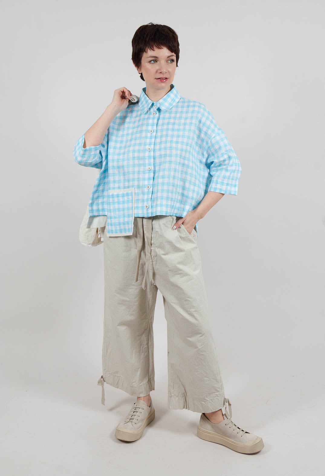 Short Trousers CC in Pebble