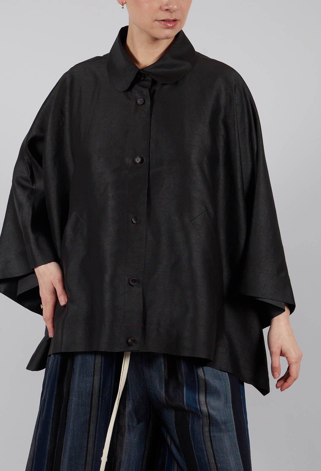 Oversized Shirt in Clay Dyeing