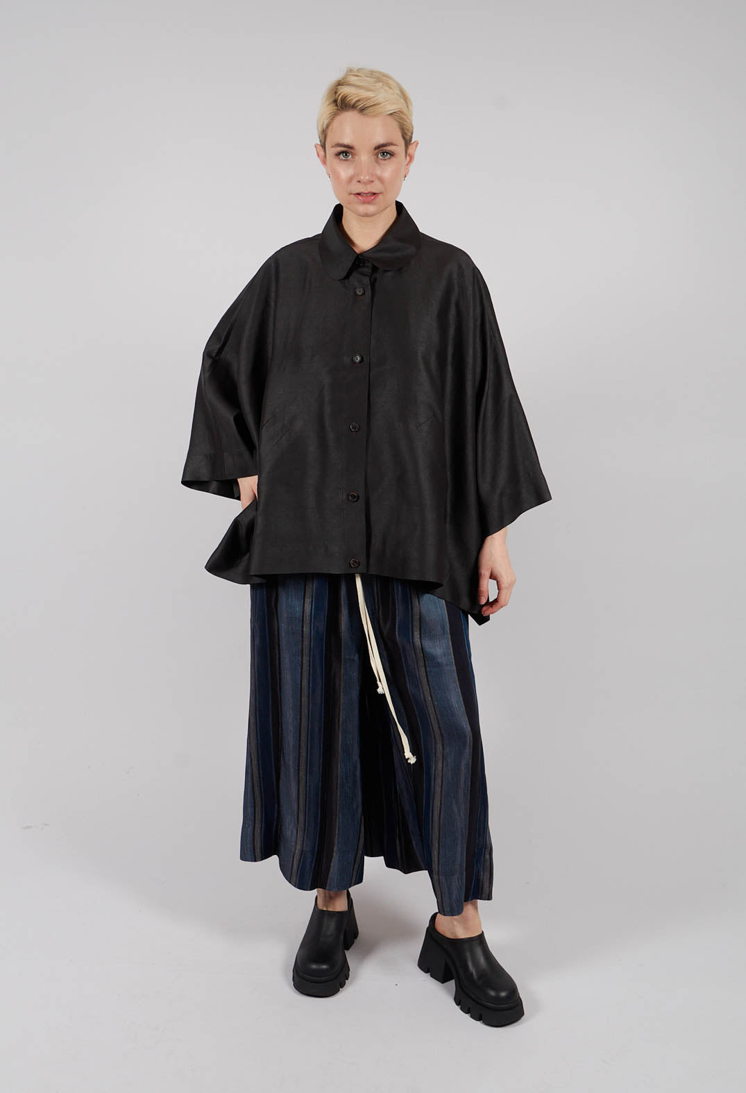Oversized Shirt in Clay Dyeing