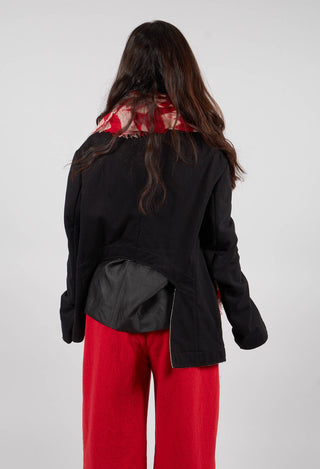 Brooch Jacket in Black