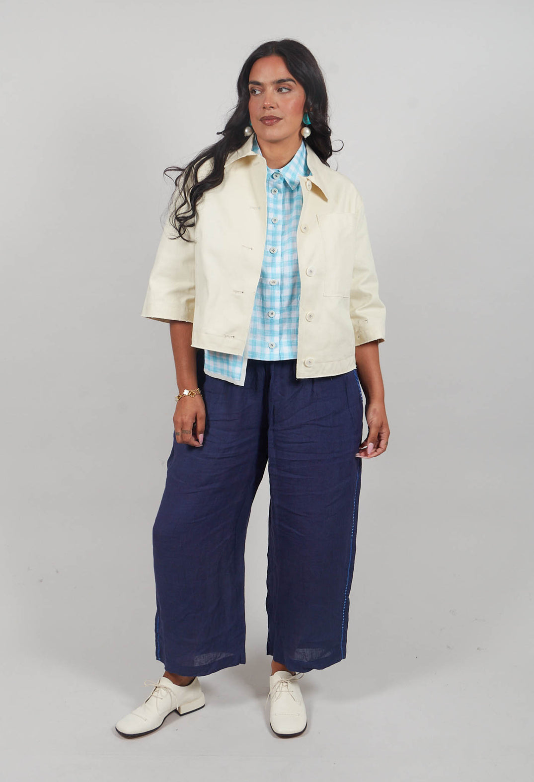 Gorse Trousers in Navy
