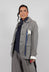Cut Out Jacket in Black and White Check