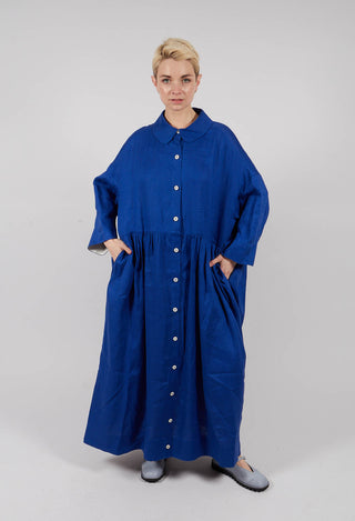 Shirt Dress in Blue