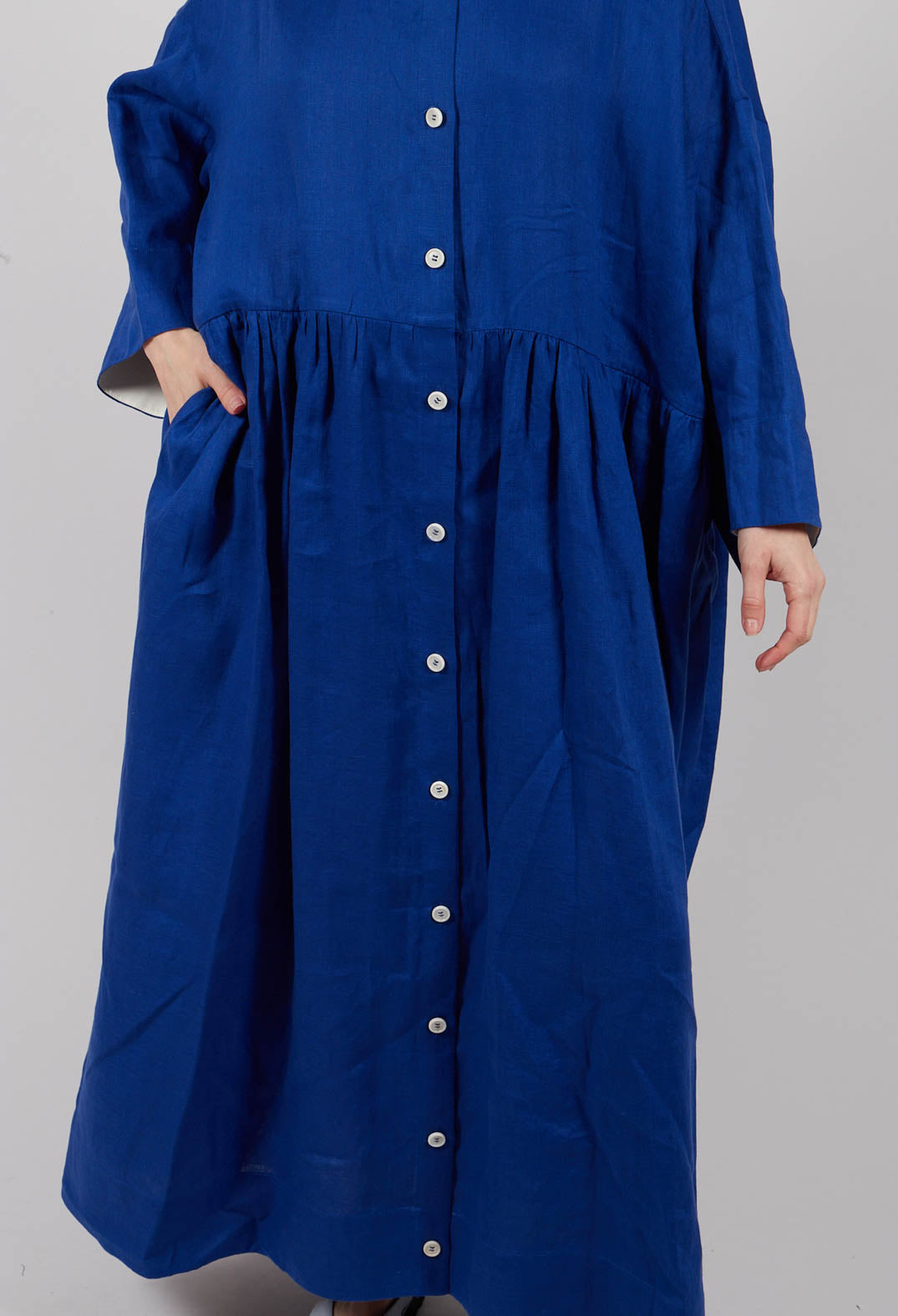 Shirt Dress in Blue